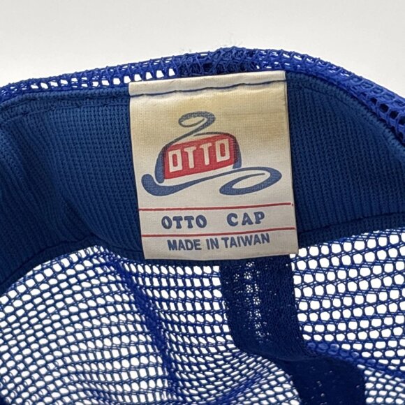 Vintage Bill Elliott NASCAR Coors Snapback Trucker Hat Cap Blue Adjustable Mesh - Picture 9 of 9